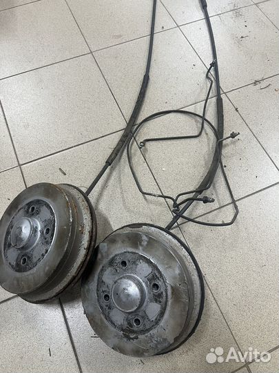 Комплект задних тормозов LADA vesta