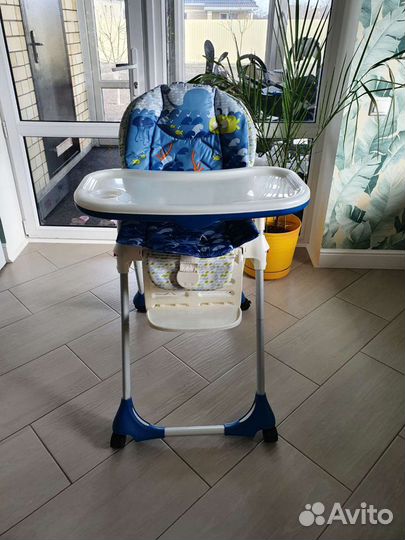 Стульчик для кормления chicco polly