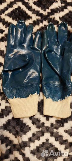 Перчатки прорезиненные рабочие AnsellHycron