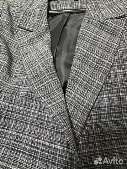 Пиджак женский в клетку