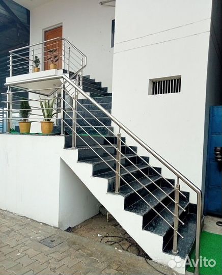 Перила из нержавеющей стали