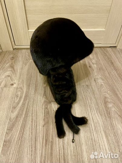 Шапка норковая женская