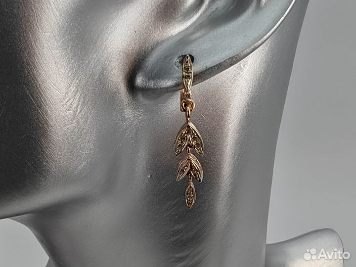 Золотые Серьги 585 пробы. Рассрочка