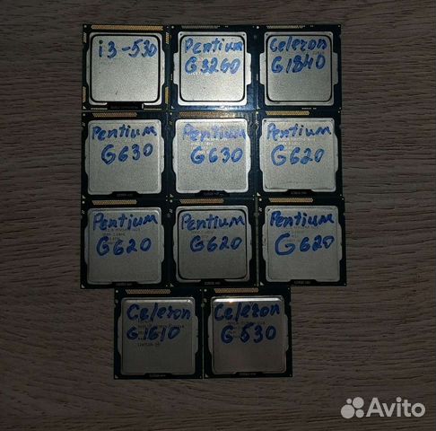 Процессоры intel и AMD