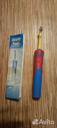 Детская электрическая зубная щетка Oral B