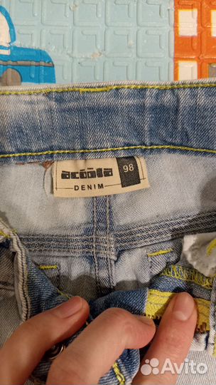 Джинсы для девочки 98