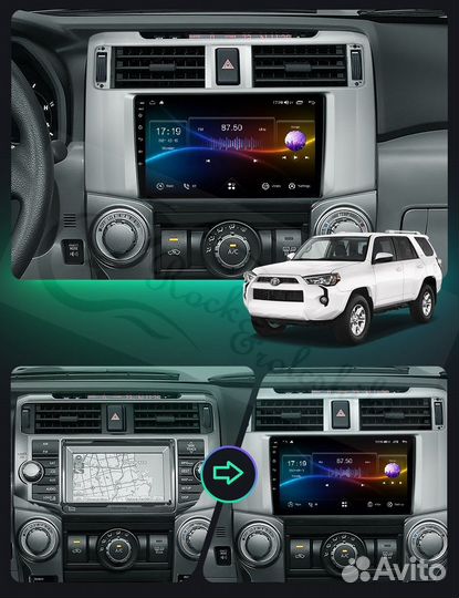 Магнитола Toyota 4Runner 2009-2017 Android