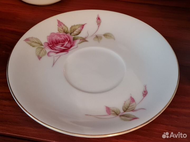 Чайная пара Катюша Япония 60е годы фарфор