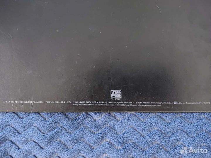 AC/DC Back In Black LP Japan