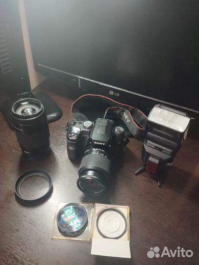 Продам фотоаппарат sony a100