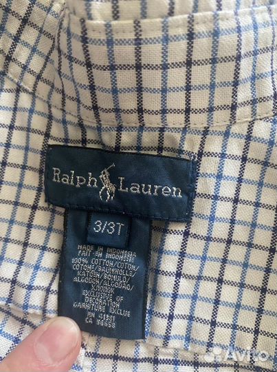 Рубашка и поло ralph lauren