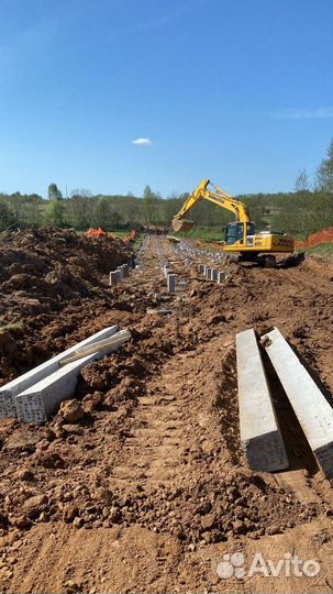 Сваи забивные железобетонные