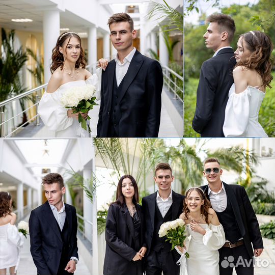 Фотограф индивидуальный репортажный свадебный