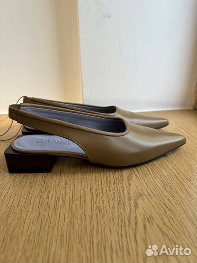 Мюли туфли ganni
