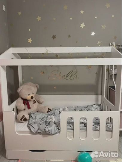 Детская кроватка Домик