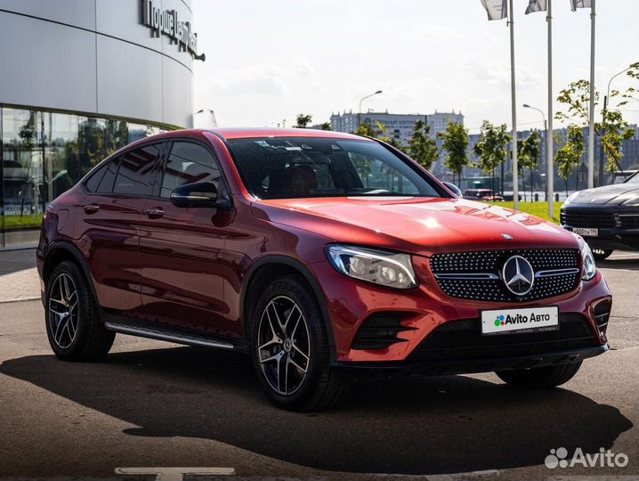 Mercedes-Benz GLC-класс Coupe 2.0 AT, 2017, 84 491 км