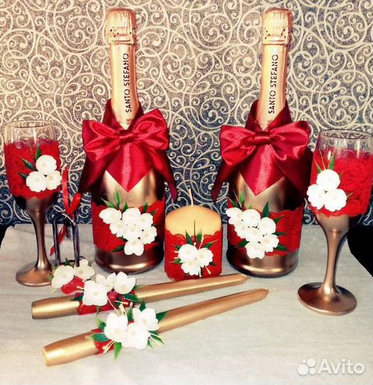 Свадебные аксессуары набор