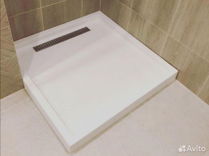 Душевой поддон из искусственного камня