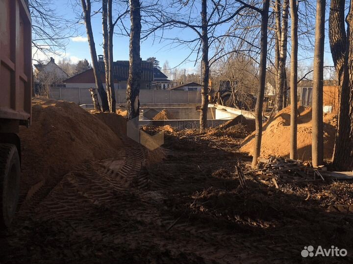 Песок карьерный с доставкой