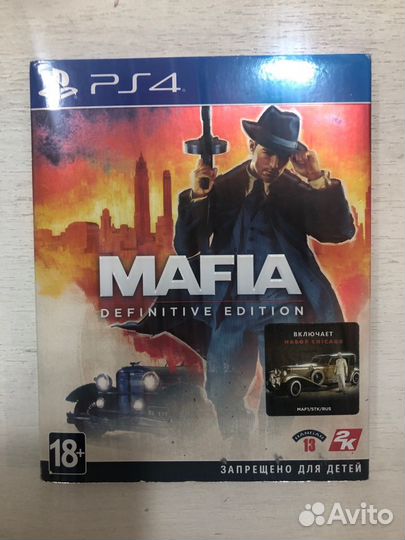 Mafia Definiteve Edition для Sony Ps4