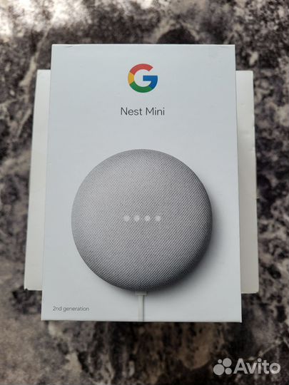 Умная колонка google home mini