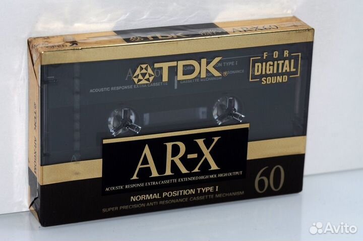 Аудиокассеты TDK AR-X 60 japan market (6537-1)