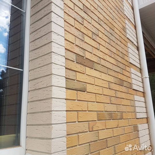Кирпич облицовочный пшеничный флеш