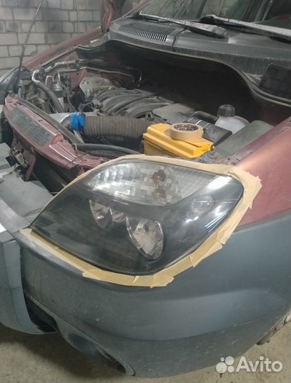 Полировка фар автомобиля