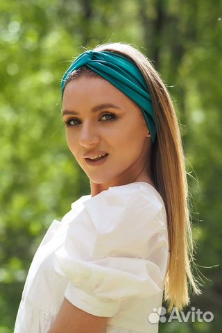 Повязка на голову под купальник и для прогулок