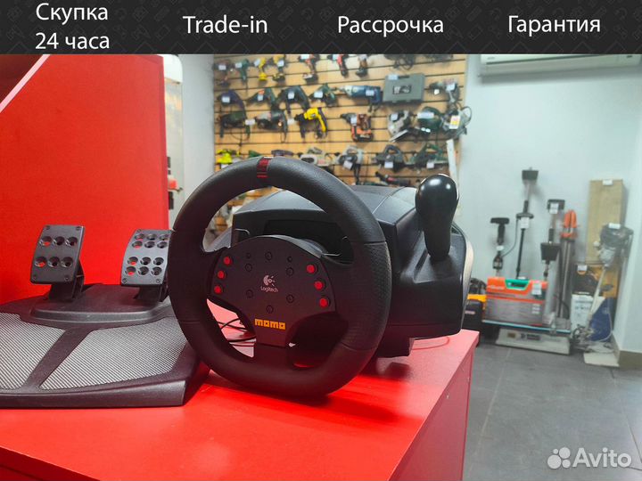 Игровой руль Logitech momo Racing 270