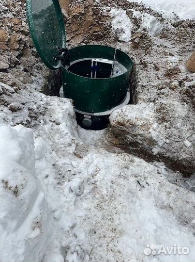 Септик без откачки. Под ключ