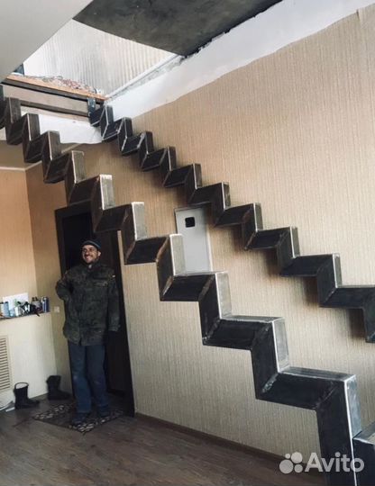 Металлический Каркас Лестницы с Гарантией