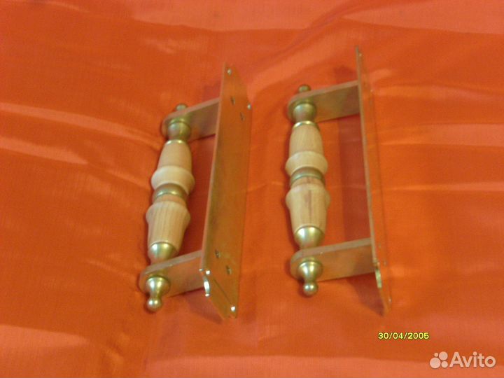 Ручка латунь-дерево СССР