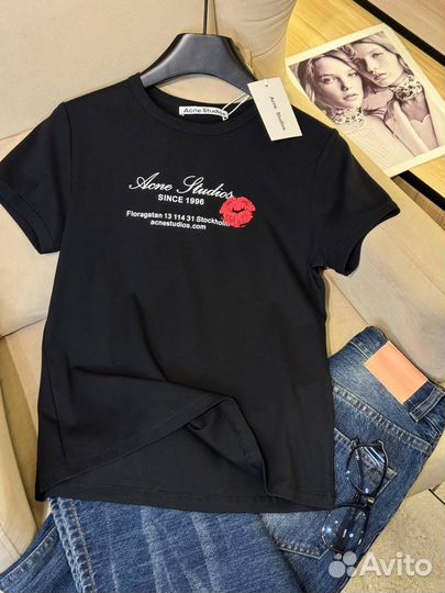 Acne studios футболка женская