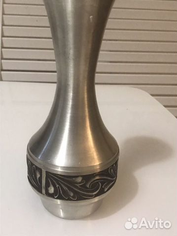 Старинная ваза олово Норвегия клеймо объявление продам