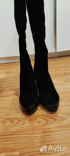 Сапоги Calipso, 36, еврозима, нат. замша