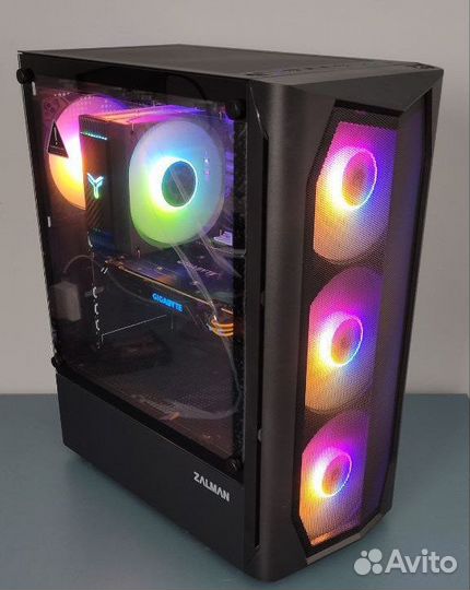 Игровой компьютер Ryzen 5 5500-16Gb-GTX 1060