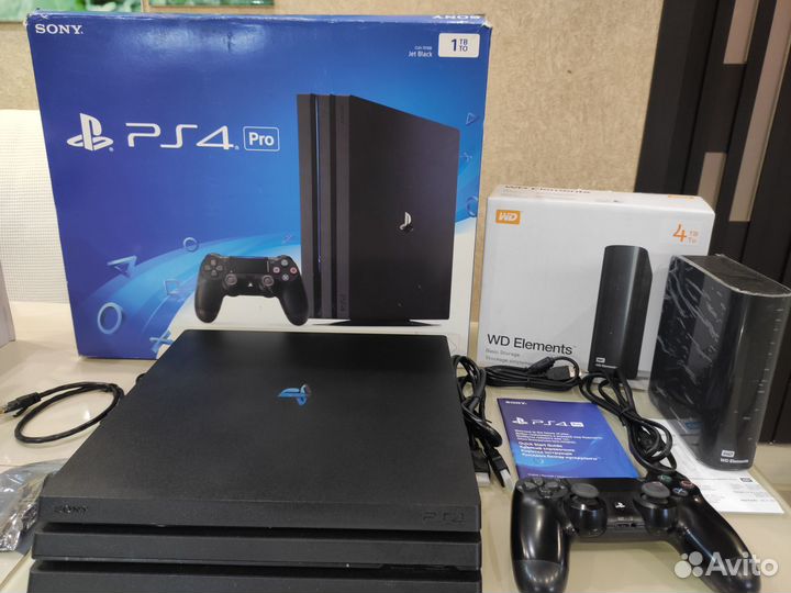 Sony playstation 4 pro 5 TB gold hen и много игр