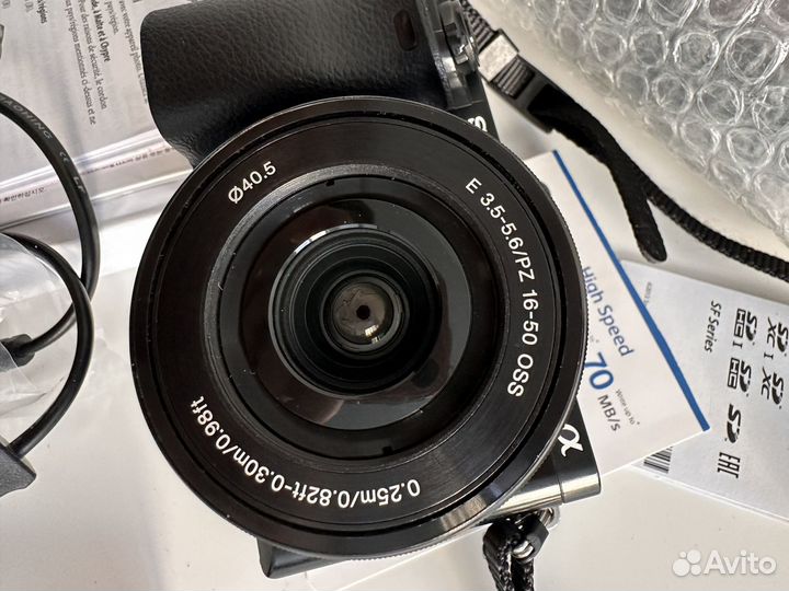 Беззеркальный фотоаппарат Sony Alpha A6000 ilce