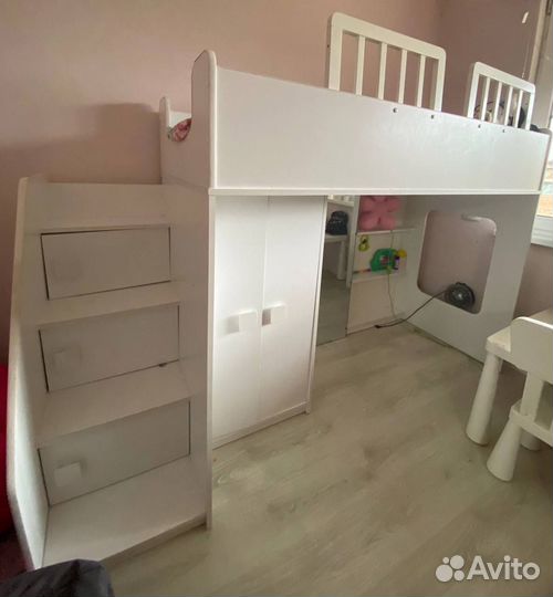 Детская кровать чердак