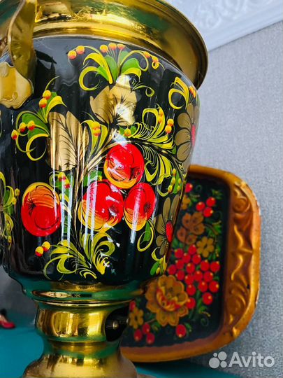 Самовар электрический роспись СССР