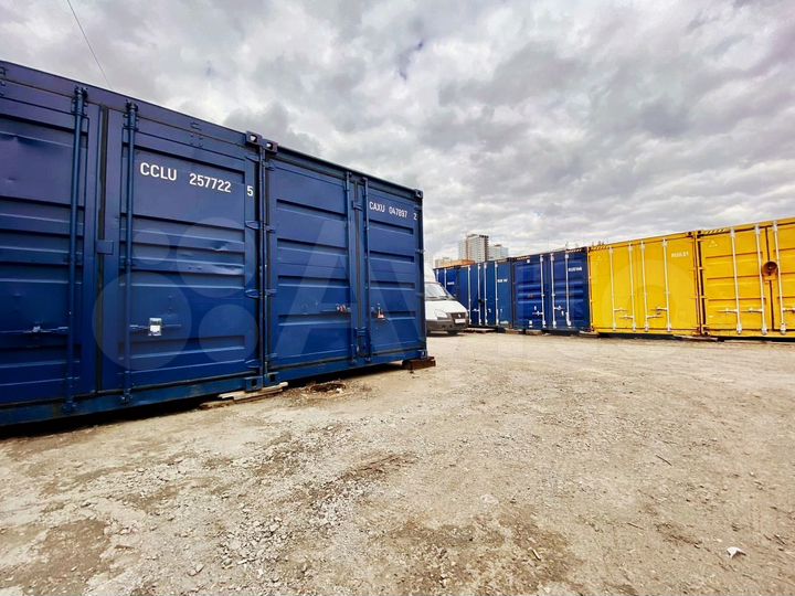 Морской контейнер под склад 15 м² Теплый стан