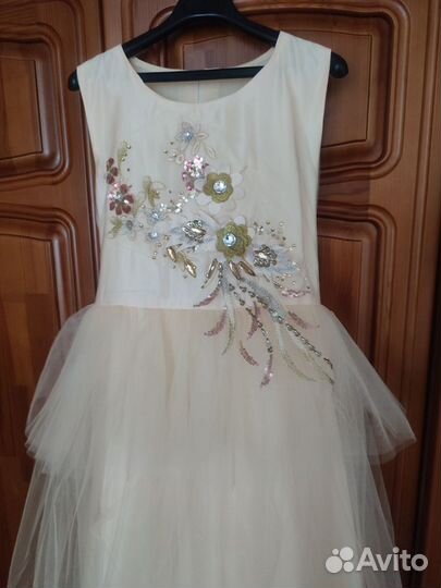 Платье новое нарядное бальное р.158-164