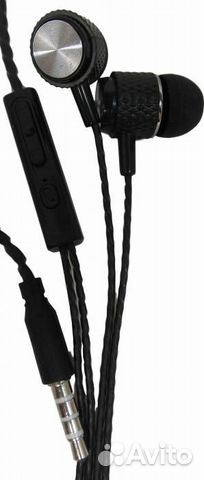 Наушники U30 с микрофоном, Черные