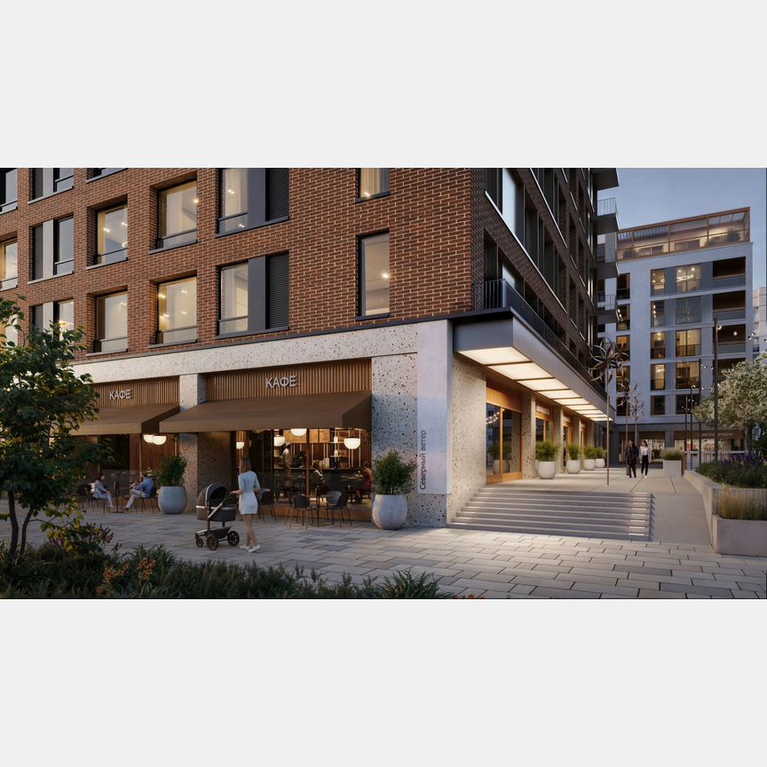 1-к. квартира, 55,5 м², 8/15 эт.