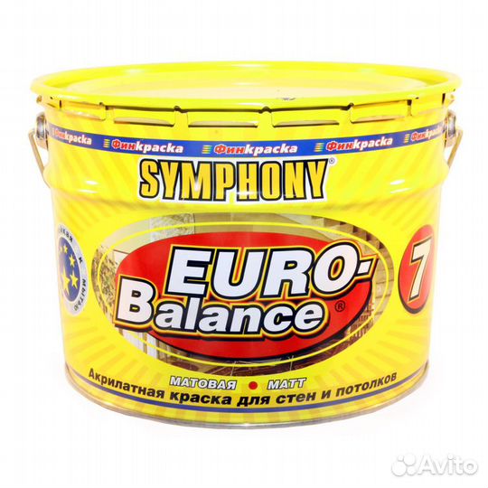 Интерьерная краска symphony euro-balance 7