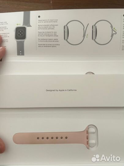 Часы apple watch 6 40 mm pink