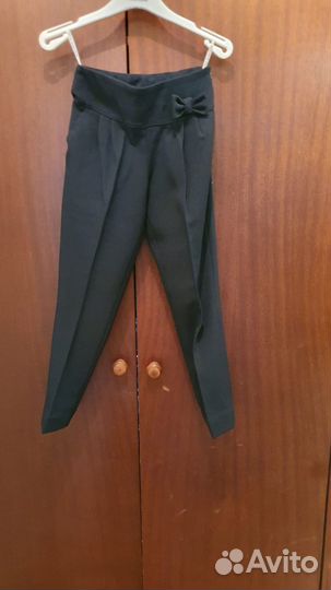 Школьная форма из 4 предметов для девочк 134 синяя