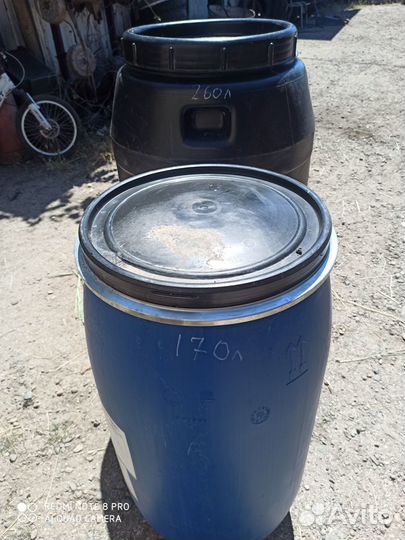 Бак для душа бочка