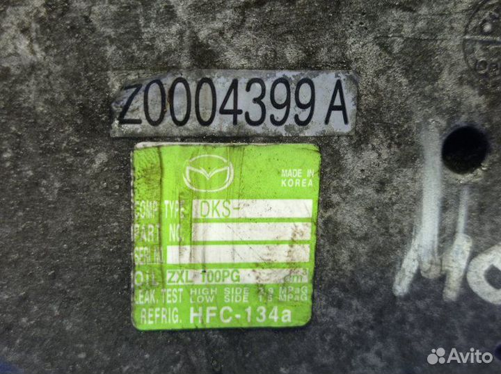 Компрессор кондиционера Mazda 6 Gh седан L8 2008